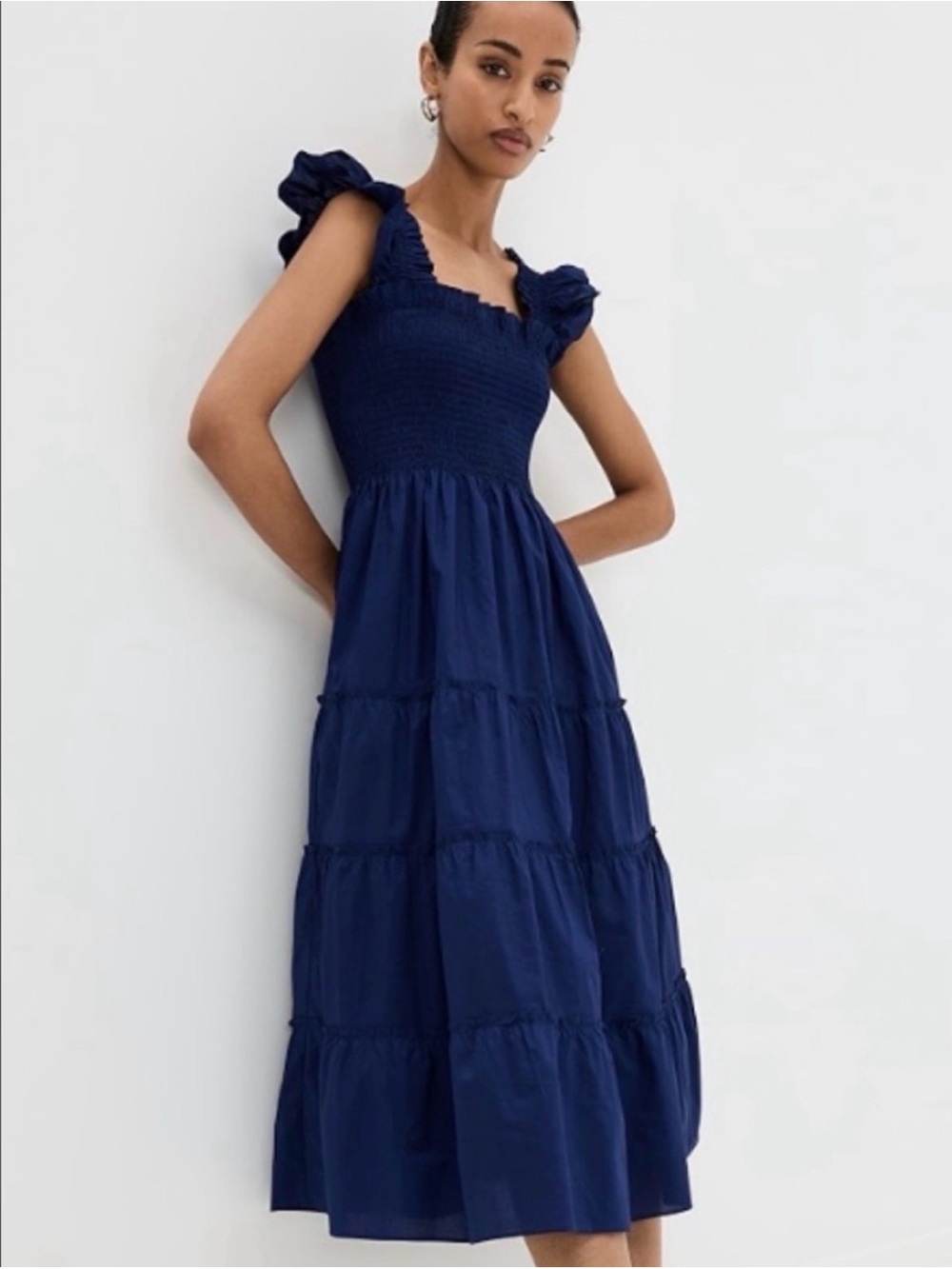 Hill House Navy Ellie Nap Dress - Picture 3 of 4